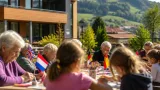 120 Kinder aus fünf Ländern stärken Austausch zwischen Jung und Alt in Leibnitz