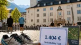 Ausdauerlauf bringt Kufstein Spende: 190 Kilometer von St. Anton bis zum Rathaus