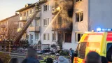 Brand in Mehrfamilienhaus in Weingarten: mindestens zwei Verletzte, hoher Sachschaden