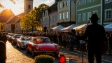 Buntes Italo-Treffen in Sierning: Rund 100 Fahrzeuge sammeln für Kinderschutz