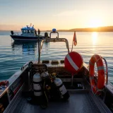 Zwei Tote nach Notaufstieg aus rund 80 Metern im Bodensee