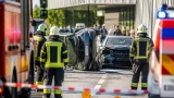 Drei Verletzte bei Pkw-Kollision nahe PlusCity in Pasching