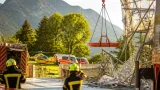 Einsturz eines Baugerüsts in Bad Ischl: Zwei Arbeiter verletzt, Ursache unklar