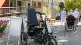 Elektrisch unterstütztes Rollstuhlfahrrad erweitert Ausflugsmöglichkeiten im BAPH Eferding