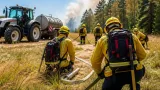 Feuerwehren im Bezirk Ried stärken Ausbildung gegen Vegetationsbrände