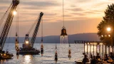 Florentina Holzinger inszeniert spektakuläre "Bodensee Etude" vor Bregenz