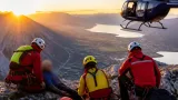 Flugpolizei rettet erschöpftes Kind vom Großen Donnerkogel