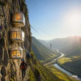 Schlafen 400 Meter über dem Talboden: Schlafkapseln in Peru als Extremerlebnis