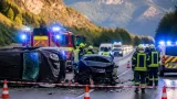 Frontalkollision auf Fernpassstraße: Straße gesperrt, eine Person verletzt