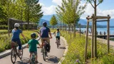 Gemeinden im Bezirk Bregenz setzen auf Radkilometer und pflanzen Blühflächen