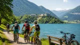 Genuss-MTB: ADFC-Gruppe erkundet Naturpark Reutte und Burgenwelt