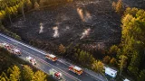 Großbrand bei Sieggraben: 40.000 m² verbrannten, Ermittler klären Ursache