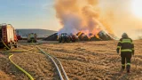 Großeinsatz in Mötschendorf: Rund 100 Feuerwehrleute bekämpften vier Hektar Ackerbrand