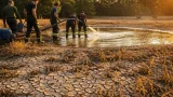 Jägerschaft und Feuerwehr füllen Suhlen und Tümpel auf — Wasser für Wildtiere in Schattendorf