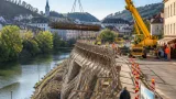 Kavernensanierung an der Ybbs: Teilsperren von Straße und Uferweg erforderlich