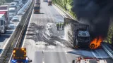 Lkw-Brand bei Rastatt: A5 vollständig gesperrt — kilometerlange Staus und unterbrochene Umleitungen