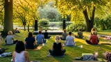 Meditationsparty im Bürgerlustpark: Entspannen und Gemeinschaft am 19. Juli
