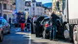 Medizinischer Vorfall auf Schillerstraße in Feldkirch führt zu Unfall mit LKW