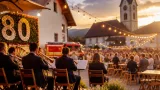 Musikkapelle Kirchschlag-Scheib feiert 80 Jahre mit Bezirks-Weisenblasen und Dämmerschoppen