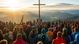Neues Gipfelkreuz am Kleinen Speikkofel als Zeichen für Menschlichkeit eingeweiht