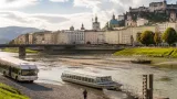 Niedrigwasser in der Salzach schränkt Fahrplan der Ausflugs‑