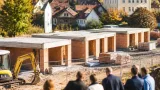 OSG startet nächsten Bauabschnitt in Jabing: Vier Bungalows für junge Familien