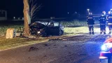 Probeführerscheinbesitzer (19) mit 1,66 Promille gegen Baum und Gedenkstein in Walding