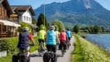 PVÖ Mäder radelt bei bestem Wetter: Tour über Schweizer Dörfer und Rheinufer