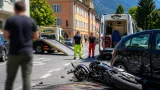 Rechtwinkliger Zusammenstoß in Lienz: Motorradlenker bei Kreuzungsunfall verletzt