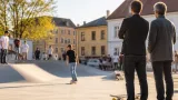 Renovierte Rampen: Mödlinger Skaterplatz in der Fabriksgasse wieder geöffnet