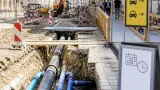 Sanierung am Kaiser-Josef-Platz: Arbeiten schreiten voran, Einschränkungen bleiben