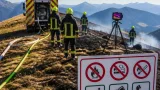 Schnelles Eingreifen verhinderte größeren Waldbrand am Riedlgraben