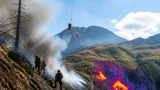 Schnelles Zusammenspiel von Luft- und Bodentruppen verhindert größeren Waldbrand am Felbertauerntunnel