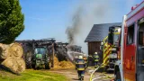 Schuppenbrand in Haag: Sieben Wehren verhindern Totalverlust