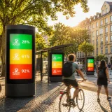 Digitale Anzeigen zeigen in Berlin in Echtzeit die Auslastung der nächsten Freibäder