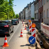 Gasarbeiten in Bottrop: Fahrbahnsperren und Gehwegsperrung ab 10. August