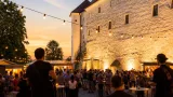 Sommerjazz im Innenhof: Schärding feierte mit Dixieland und regionaler Gastronomie