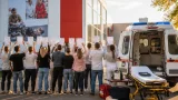 Sommerkurs: 14 angehende Rettungssanitäter haben erste Zwischenprüfung in Wels bestanden