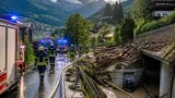 Starkregen: 31 Einsätze und Murenabgänge beschäftigten Feuerwehren im Bezirk