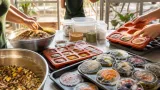 Tierheim Vösendorf rüstet Tiere gegen die Hitzewelle: Freiwillige bereiten kühlende Snacks vor