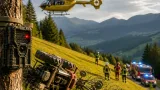 Traktorunfall bei Heuarbeiten in Liezen: Wildkamera löst Rettungseinsatz aus