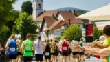 Über 150 Starter beim 16. Volksfestlauf in Feldkirchen-Westerham trotz extremer Hitze