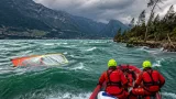 Unwetter am Achensee: Dauereinsatz der Wasserrettung in Schwaz