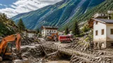 Unwetter in Sölden: Klärwerk stark beschädigt, Vent von Muren getroffen