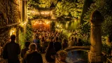 Vollmondspaziergang in Gmünd: 16. Auflage verband Literatur, Musik und besondere Orte