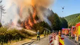 Waldbrand bei Sieggraben: S31 gesperrt, Hunderte Einsatzkräfte löschten vier Hektar