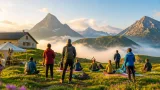 Wandern und Yoga auf der Bielerhöhe: Naturfreunde verbinden Bergtouren mit Entspannung