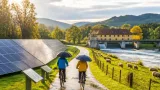 Wartberg: Radlsonntag führte zu PV‑Flächen und Kraftwerk – Einblicke in lokale Energielandschaft