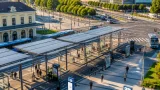 Wels beschließt digitale Busanzeigen am Bahnhof und eine "KI-Ampel" im Messeviertel
