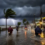 Gewitter und lokal starker Regen in Vietnam: Unwetterrisiken für weite Landesteile